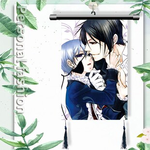 黑执事 夏尔周边挂画海报房间壁画挂轴挂图装饰画 来图定制DIY