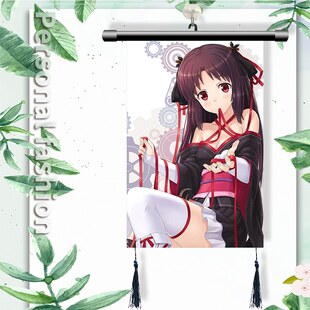 机巧少女不会受伤 夜夜 夏洛特比劳周边挂画海报房间壁画挂轴