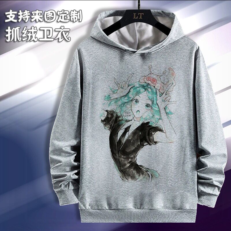 宝石之国 卫衣长袖衣服 周边春秋加绒连帽动漫长袖来图定制
