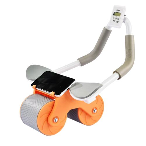 Multi functional elbow support abdominal wheel automatic reb
