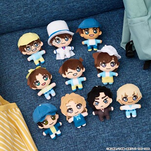 安室透灰原哀新一小兰平次怪盗基德毛绒努努公仔娃娃玩偶挂件柯南