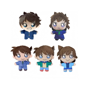 黑羽快斗中森青子新一小兰白马探努努柯南怪盗基德毛绒玩偶挂件