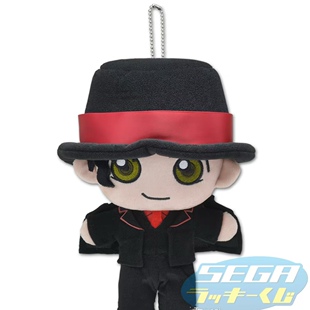 赤井秀一冲矢昂fufu毛绒努努公仔娃娃玩偶坐姿挂件柯南黑铁的鱼影