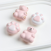 新款 简约熊爪衣柜拉手高档现代儿童房卧室柜子柜门抽屉门把手大全