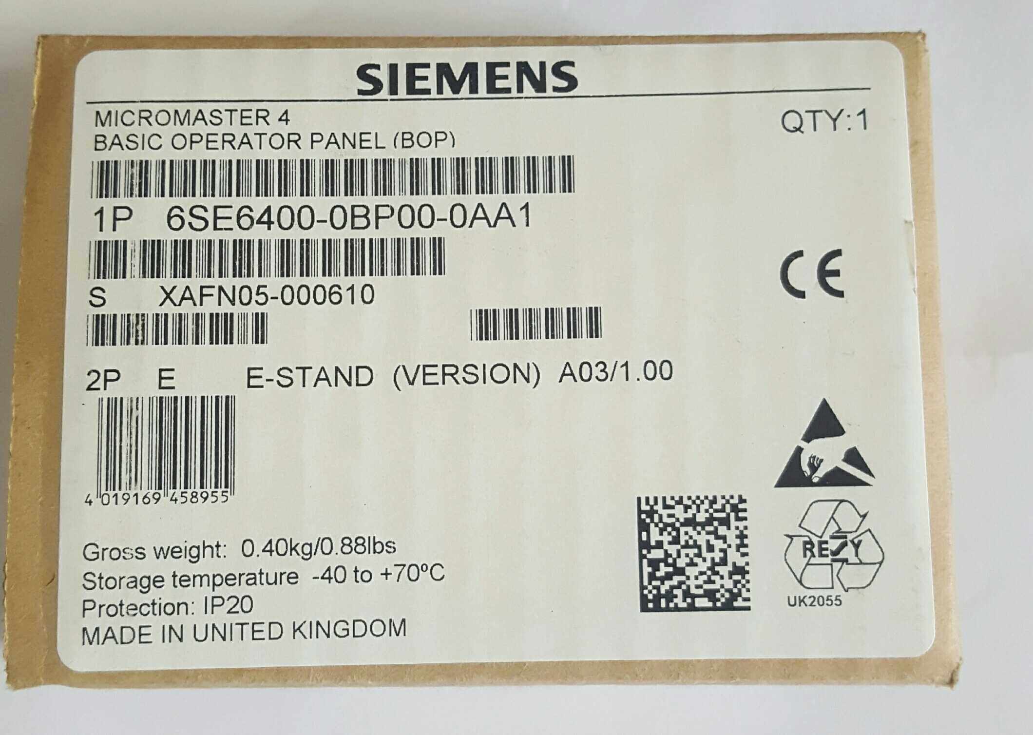 原装现货西门子变频器6SE6440-2UD42-0GB1 200kw380-480V现货销售