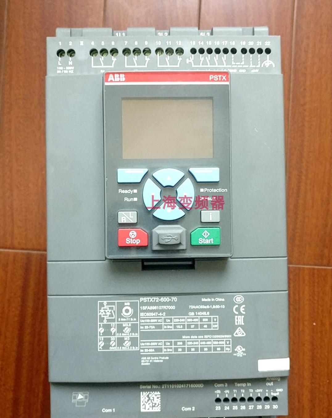 ABB全新软启动器PSTX60-690-70原装 质保一年37KW