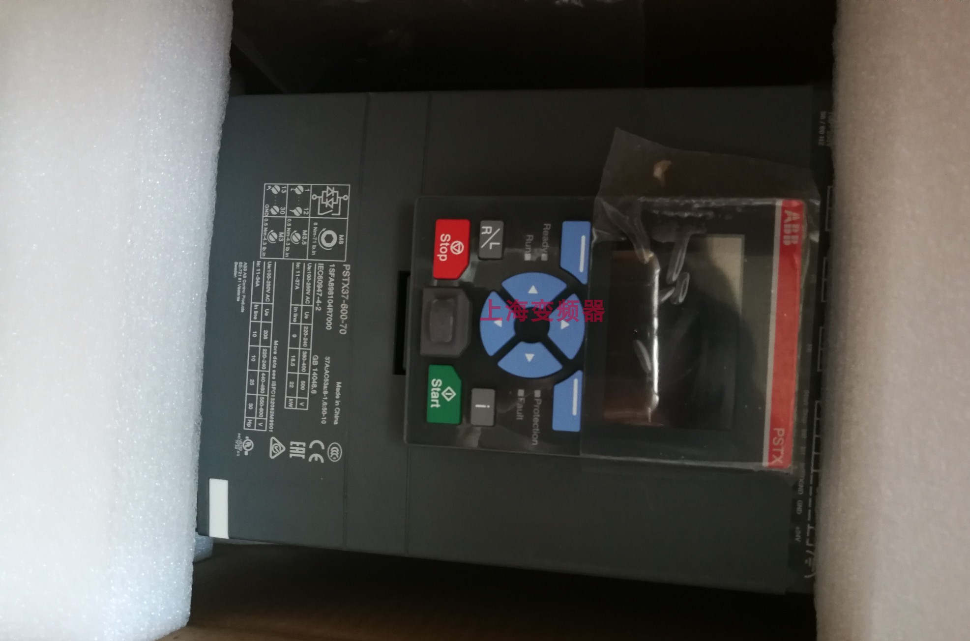 ABB全新软启动器PSTX720-600-70全新400KW