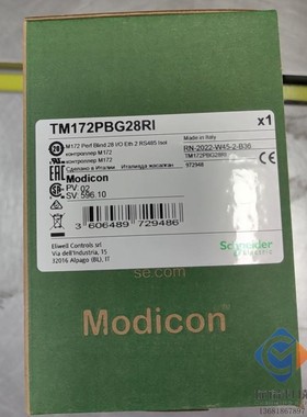 TM172PBG28RI施耐德PLC模块可编程控制器本体无屏28点2路串口现货