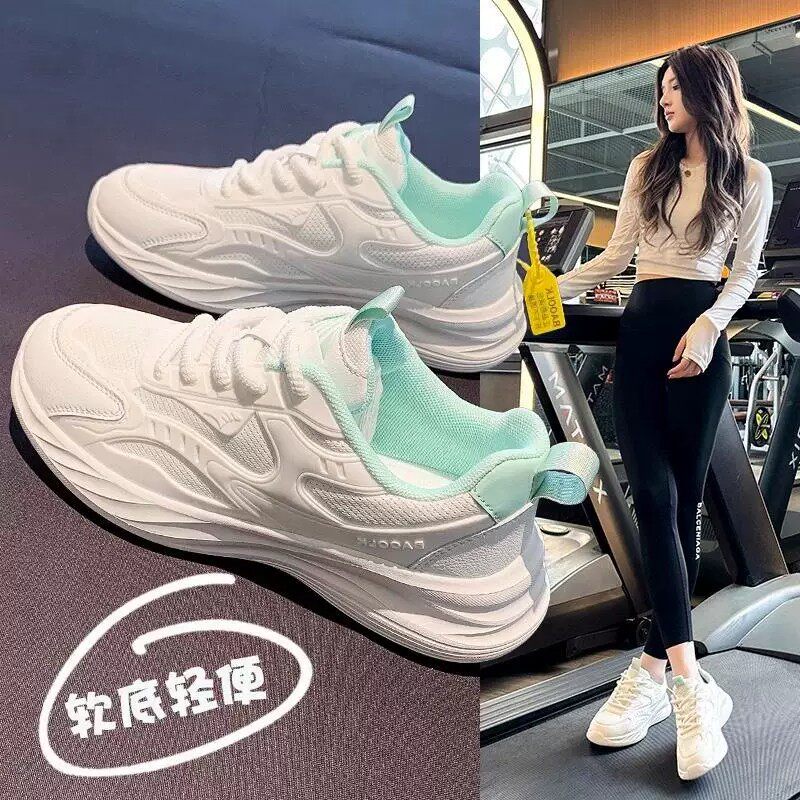 2026新款春夏女鞋子白色休闲轻便软底超轻减震女款跑步鞋运动鞋女
