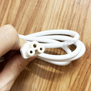 专用苏泊尔DJ03B-P305豆浆机破壁辅食机爱心圆形3孔插头充电源线