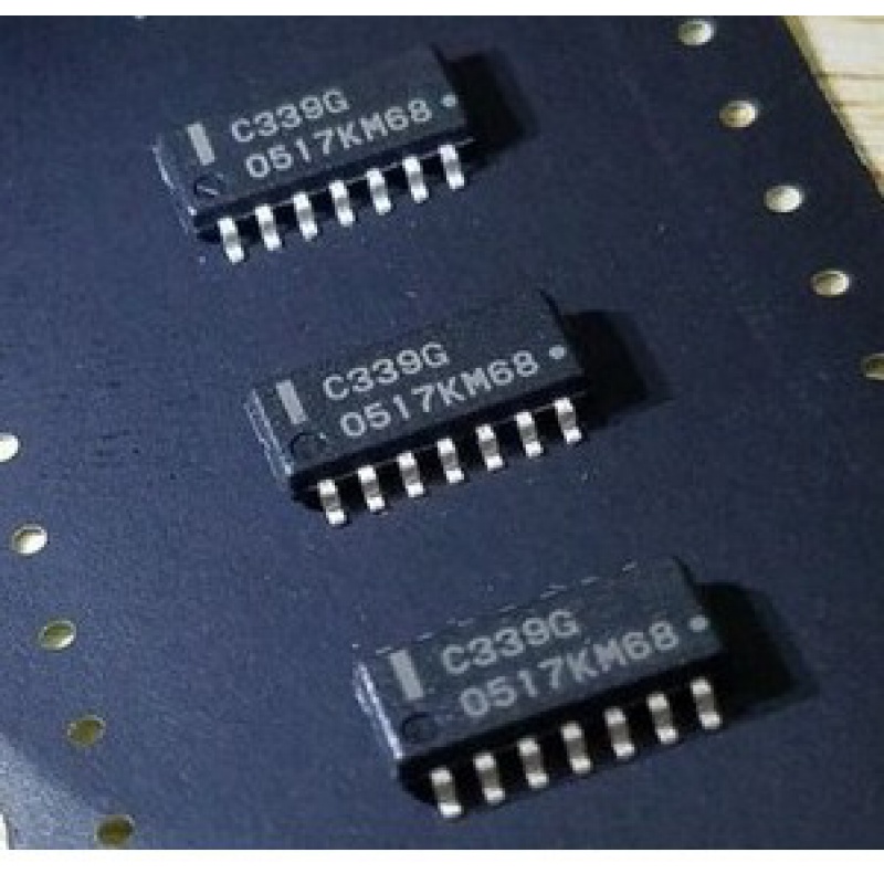 UPC339G C339G SOP14 运算放大器 低功耗四比较器 全新进口原装