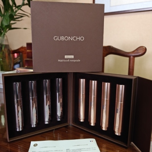 韩国九本草GUBONCHO奢华安瓶干细胞改善皱纹促进胶原蛋白生成套装