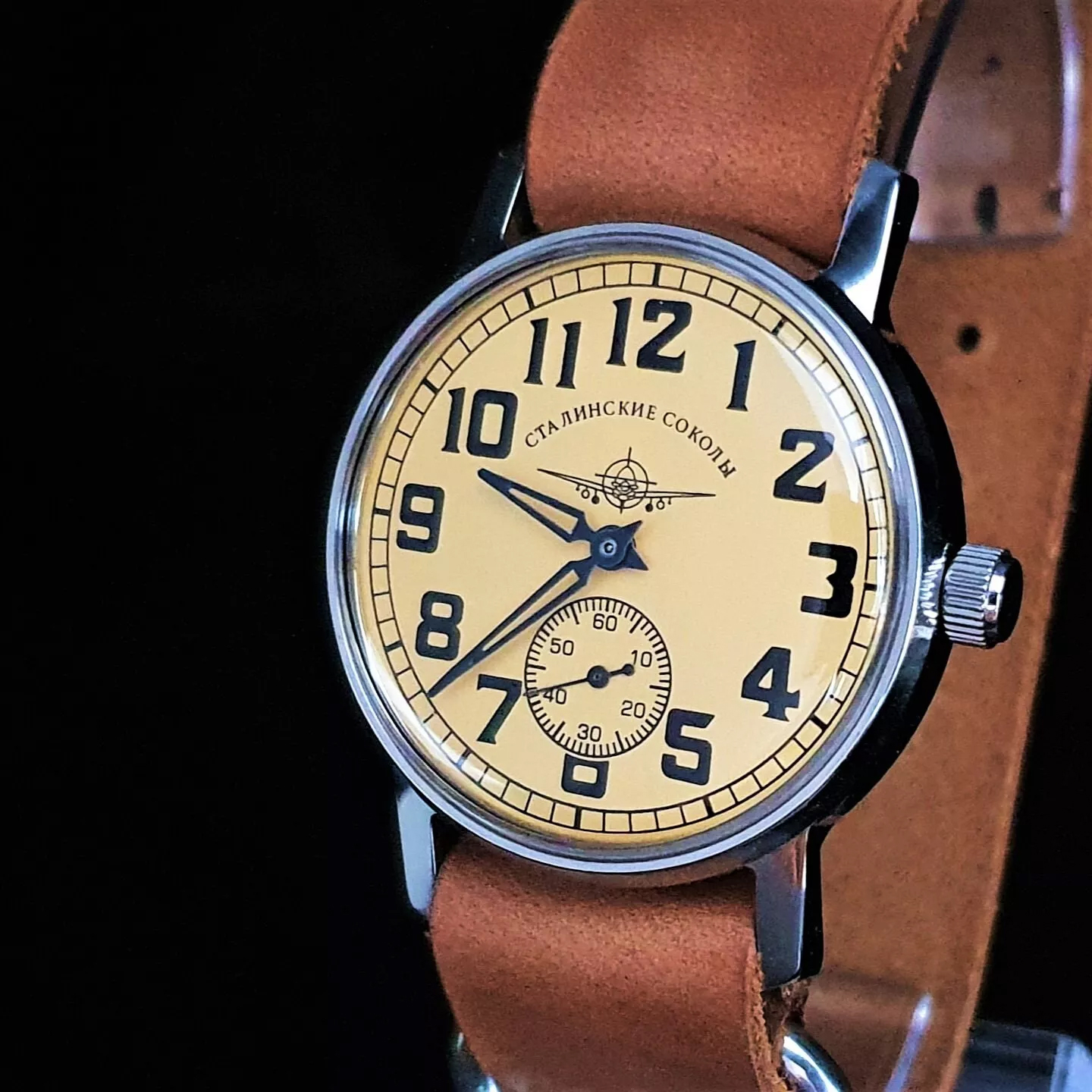 飞行员机械复古风军表