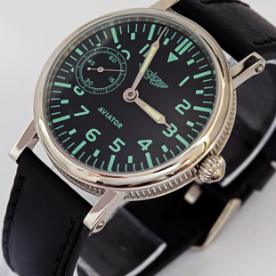 苏联手表库存POLJOT飞行员手动机械男士手表复古怀旧老表原装进口