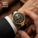 俄罗斯双头鹰总统签名男表全自动机械镀金经典 腕表商务休闲进口