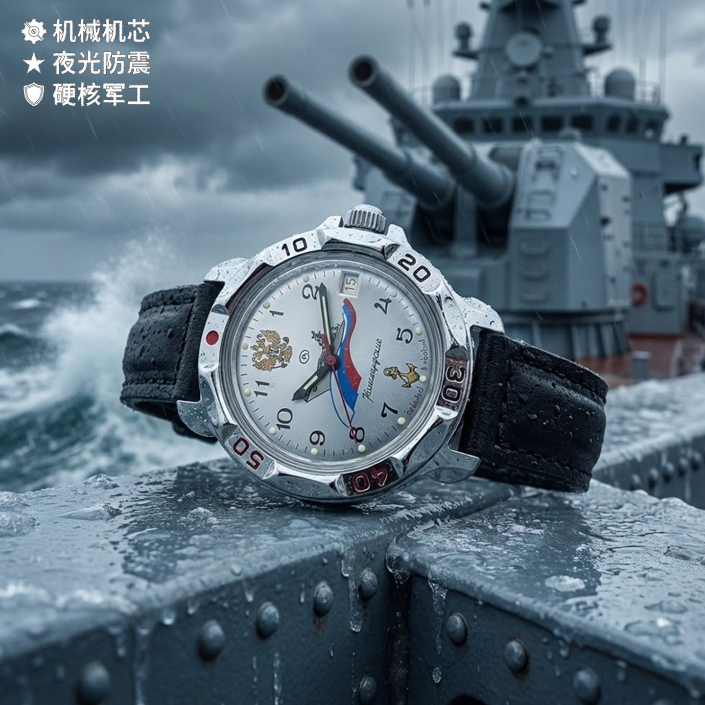 指挥官机械军规男表原装进口耐造