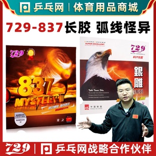 837长胶鬼斧3三怪异乒乓球拍颗粒怪胶皮套胶 友谊729 乒乓网