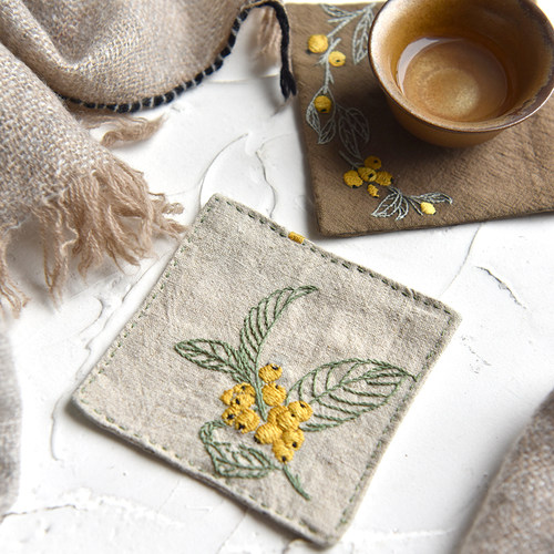 DIY枇杷原创欧式亚麻送礼物