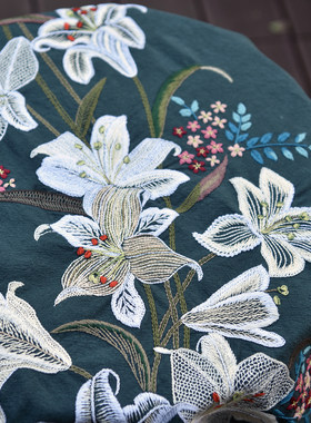 古典花草刺绣工具材料包