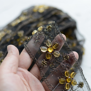 手工DIY布艺蕾丝花边辅料 手工布艺服装舞美道具亮片珠片辅料