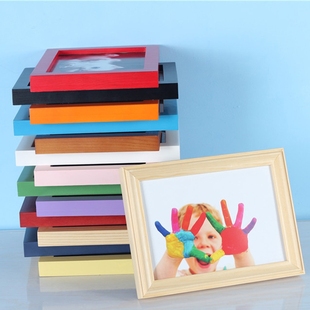 实木相框挂墙欧式5 6 7 8  10寸婚纱照片框创意摆台画框