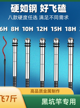 【大师推荐】黑抗鱼竿飞抄罗非竿鱼竿8H10H12H15h20h飞磕鱼竿碳素