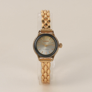 海达国货上海小巧手动机械表金色手链复古怀旧文艺轻奢学生女表