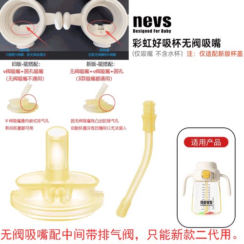 NEVS/尼维森好吸杯原装吸嘴无阀