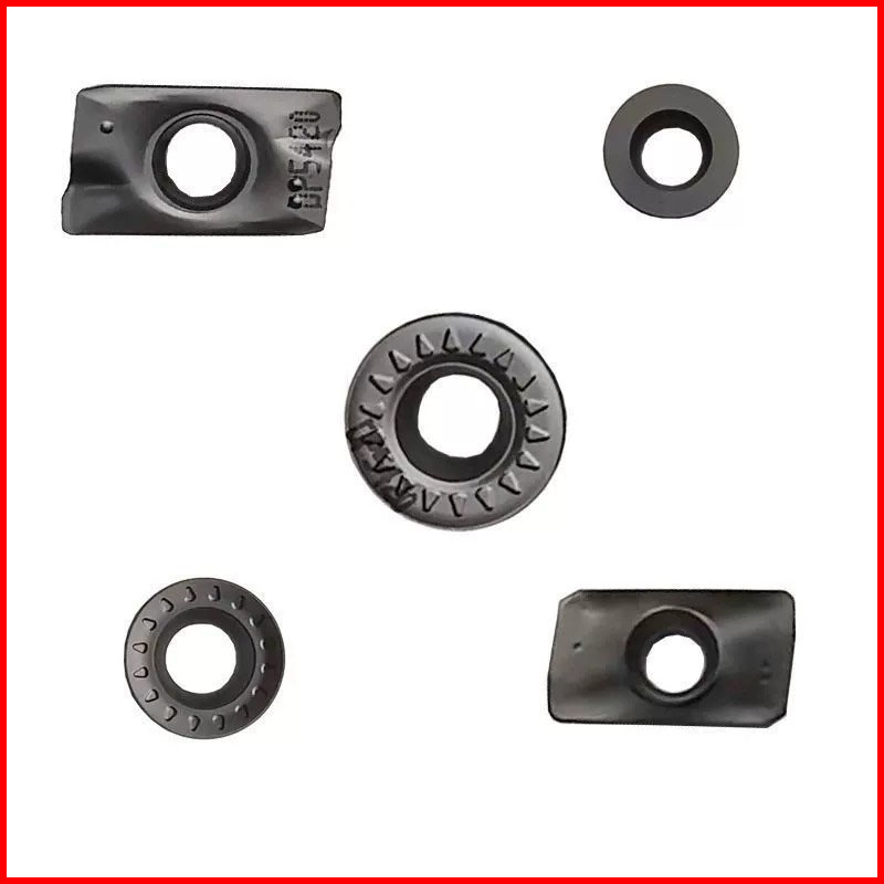 杜龙黑色加硬钢件DP5420APMT1135/16041003/1204加工中心铣刀片