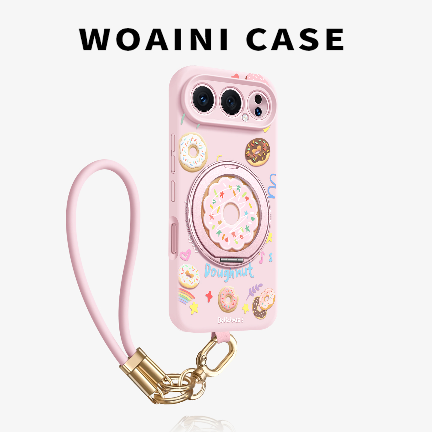 自带旋转支架适用荣耀500手机壳