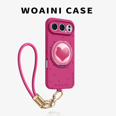 沃艾尼适用荣耀500pro爱心手机壳