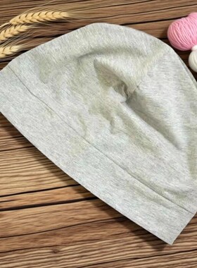 薄款套头帽男女春夏季棉单层封顶百搭空调房产妇月子包头帽睡帽