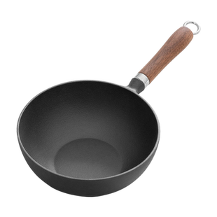 典匠炒锅铸铁锅小铁锅家用无涂层平底炒菜锅生铁锅加厚20cm电磁炉