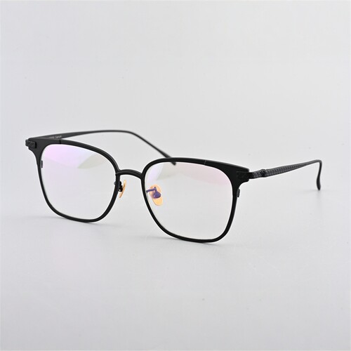 简约复古方框眼镜近视眼镜男超轻眼镜框架配近视变色片大脸19828