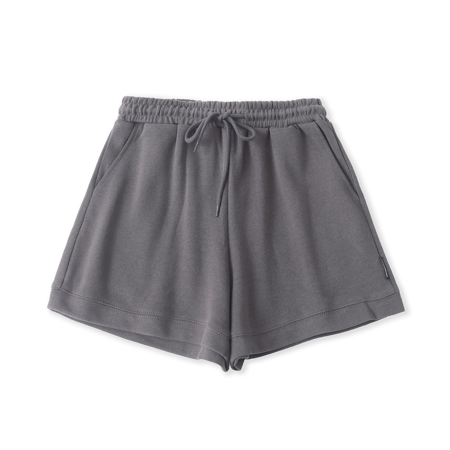 糖果色运动短裤春夏季新款外贸女装百搭松紧高腰宽松休闲裤19300