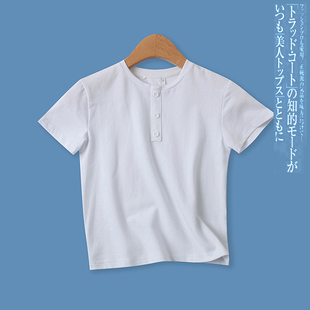 棉T恤夏季 上衣 新款 百搭简洁圆领套头显瘦短袖 14882 外贸女装 短款