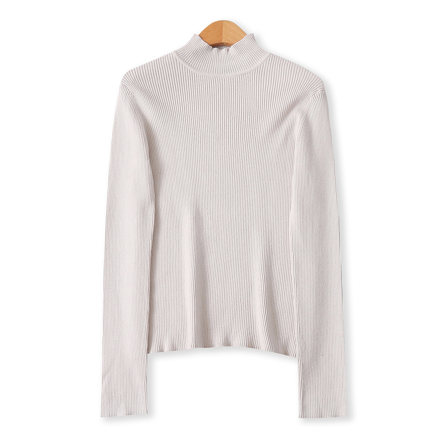 半高领针织衫秋冬新款外贸女装日单修身高弹力长袖螺纹打底18977