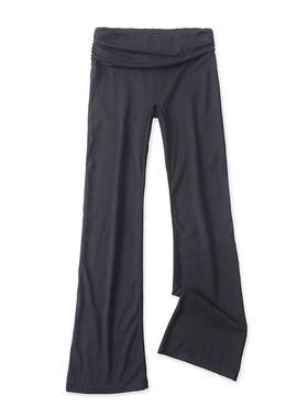 微喇瑜伽裤春新款外贸女装速干健身运动松紧腰弹力修身长裤17796