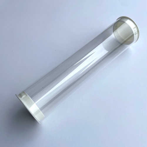 白色扣塞/内径45mm/外径48/厚1.5mm/PC透明包装管硬管塑料空心圆