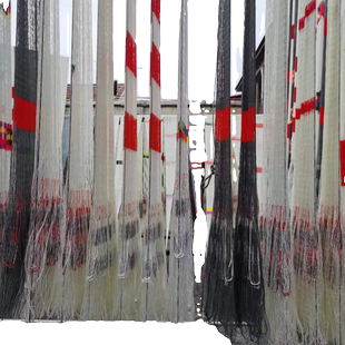 4编1指纯手工大力马撒网传统老式撒网纯铅坠加重渔网