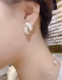 碧波月光时尚 潮925银针轻奢高级感耳耳环气质百搭 耳钉2025年新款