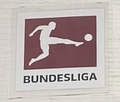 Red German Football League Heat Transfer