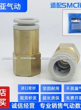 同SMC型内螺纹直通接头KQ2F16 KQ2F012 KQ2F10-01 02 03 04