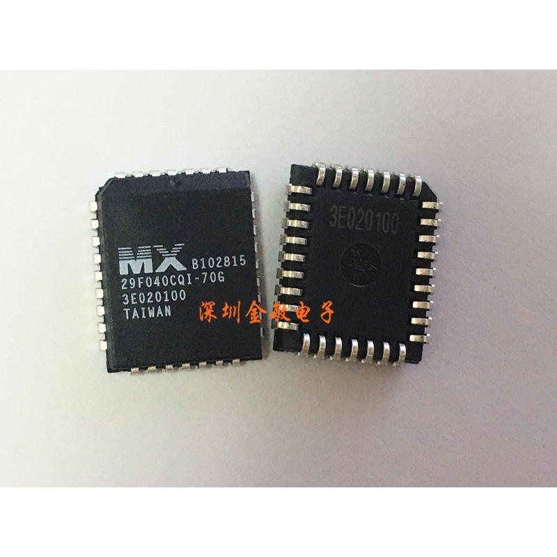 可直拍MX29F040CQI-70G 29F040CQI-70G MXIC PLCC-32全新原装-封面