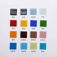 Стеклянная мозаика, бассейн для ванной комнаты, декор, материал для детского сада, «сделай сам», семейный стиль, 2.5см