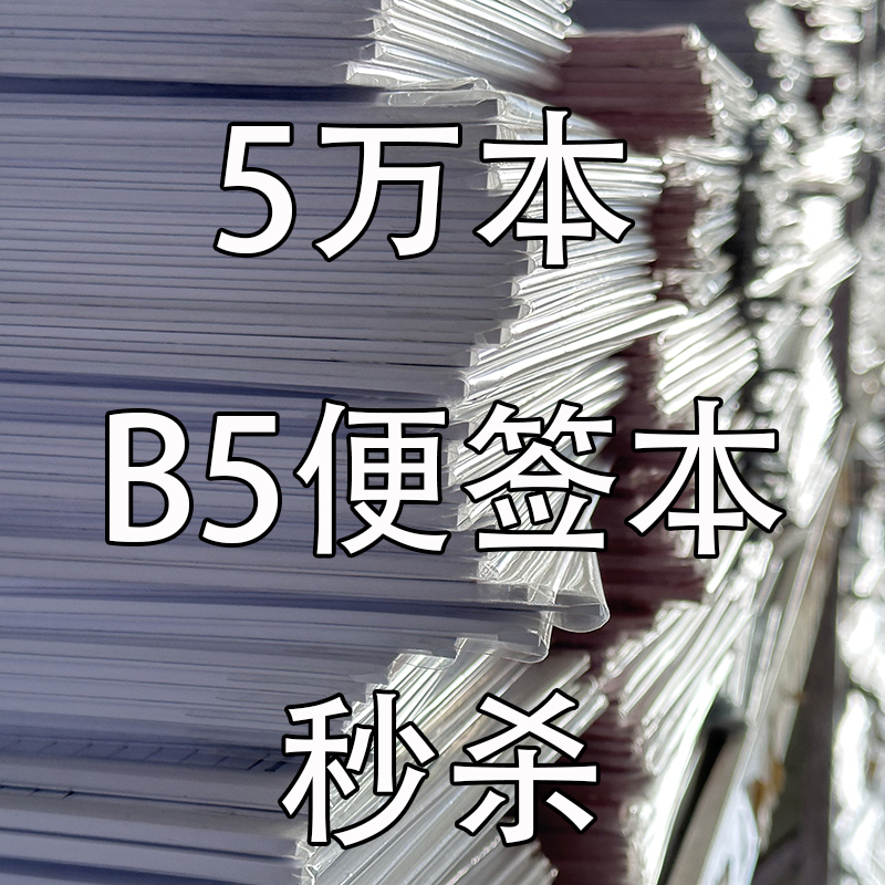 ins风卡通B5拍纸本可撕便签本