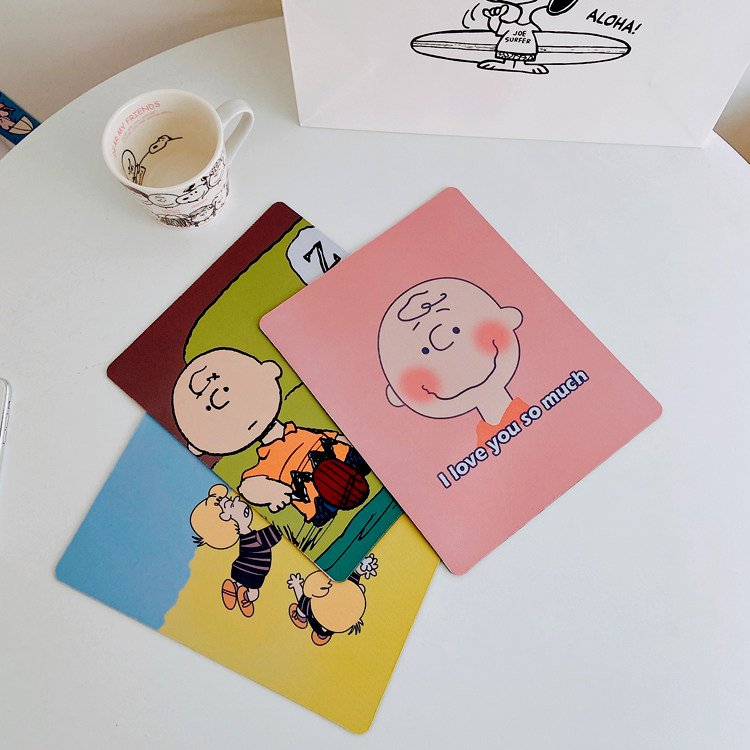 包邮 M自制可爱史努比查理卡通鼠标垫ins风学生女生桌垫韩国垫子|ruв категории компьютерное оборудование/дисплей/Компьютерная периферия, Компьютерная периферия, коврик для мыши/Вставить/запястье колодка - от Buy2taobao.com для оказания профессиональной услуги покупки агента Taobao