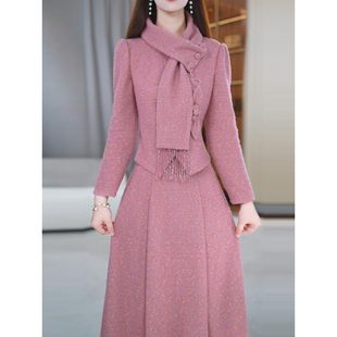 修身 秋装 加厚一整套半身裙两件套 套裙女2025新款 玖慕今年流行爆款