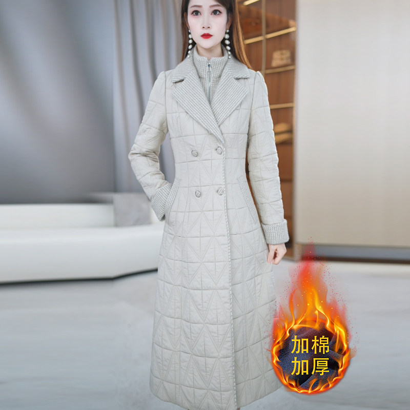 玖慕超火爆套装裙女冬季2025新款流行穿搭夹棉外套+连衣裙两件套,女装/女士精品,时尚套装,淘宝优惠券,粉丝福利购,淘宝优惠卷