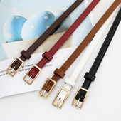 学生百搭小皮带 外套连衣裙子毛衣大衣收腰时尚 细腰带女装 饰配西装